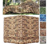 DGSFES Red Camuflaje Sombra Jardin,Militar Malla De Camuflaje,Toldo Camuflaje Exterior,para Decoración Caza Tiro Camping,Cubiertas del Coche,Ligero Durable,Protector Solar,Impermeable,2X3m