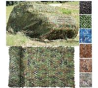 DGSFES Red Camuflaje Sombra Jardin,Militar Malla De Camuflaje,Toldo Camuflaje Exterior,para Decoración Caza Tiro Camping,Cubiertas del Coche,Ligero Durable,Protector Solar,Impermeable,2X3m
