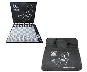 DGT Centaur + bolsa de transporte - Nueva computadora de ajedrez revolucionaria - Juego de ajedrez electrónico digital