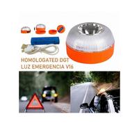 Dgt Rechargeable Light V16 Approved Homologated Car Emergency Help Flash Magnetic Induction Strobe Flashing Warning Light