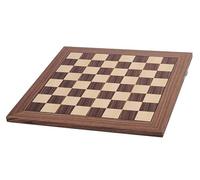 DGT - Tablero de ajedrez profesional de madera de nogal no electrónico, cuadrado de 5,5 cm