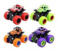 DGTSYAL Monster Trucks Toy Pack de 4 Monster Truck, Monsters Truck Children, Monsters Truck Toy, Coche Todoterreno de Juguete para Regalo, 3, 4, 5, 6, 7, 8 años, niños y niñas.