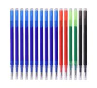 DGUSO Recambios Borrables de Repuesto, 20 Pcs Recambios Boligrafos Borrables 0,7 mm, Recambio Boligrafo Borrable Compatible con PIlot Frixion, Longitud Escritura 400 m (Azul, Negro, Verde, rRojo)