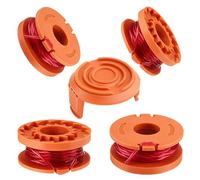 Dgwangge Bobina de Recambio,Tapas de Recambio,Bobina De Hilo para Compatible con Worx como wg150 (WS-WO-4+1)