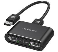 DGYBDFC Divisor DisplayPort a DisplayPort dual 4K120Hz o 4K144Hz + 4K60Hz Extensor/Copia Display Port Splitter SST/MST DP a DP dual divisor para 2 monitores (MacOS solo soporta modo SST)
