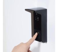 dgyezhao Protección contra la lluvia para timbre, policarbonato gris, protección contra la lluvia, resistente al sol y al agua, adecuado para la mayoría de los timbres visuales