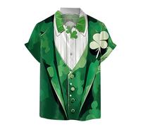 DGZTWLL Camisas hawaianas para hombre, casuales, ligeras, suaves, de secado rápido, ajuste regular, para verano, playa, con botones, clásicas, vacaciones, al aire libre, camisas hawaianas para hombre