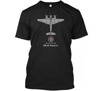 Dh 98 Mosquito Tech Drawing Wwii Raf Bom T-Shirt