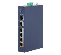 (DH-CHS4106-4ET-60) DAHUA SWITCH INDUSTRIAL 6 PUERTOS CLOUD MANAGED GIGABIT, 4 PUERTOS POE, 60W, HI-POE, L2