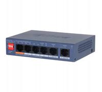 DH-CS4006-4GT-60-V2: DAHUA SWITCH CLOUD MANAGED L2, 6 PUERTOS, 4 RJ45 GIGABIT POE + 2 RJ45 GIGABIT UPLINK, 60W, 12GBPS, 130X90X26MM