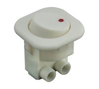 DH Interruptor unip.3A/250V.empotra..blanco