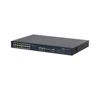 (DH-LR2218-16ET-240-V2) DAHUA SWITCH L2 EPOE GESTIONABLE 16 PUERTOS 10/100 (8 EPOE/EOC + 8 POE) + 2 UPLINK COMBO GIGABIT/SFP