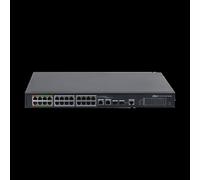 DH-LR2226-24ET-360-V2: DAHUA SWITCH DE LARGO ALCANCE L2, 26 PUERTOS, 24 RJ45 10/100M POE, 2 PUERTOS UPLINK, 360W, TRANSMISION POE HASTA 250M