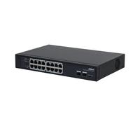 (DH-PFS3218-16GT-135) DAHUA SWITCH L2 POE 16 PUERTOS + 2 GIGABIT SFP