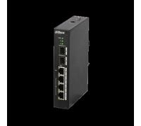 (DH-PFS4206-4P-96) DAHUA SWITCH POE L2 GESTIONABLE 3 PUERTOS + 1 UPLINK GIGABIT HIPOE + 2 SFP