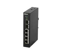 (DH-PFS4206-4P-96) DAHUA SWITCH POE L2 GESTIONABLE 3 PUERTOS + 1 UPLINK GIGABIT HIPOE + 2 SFP