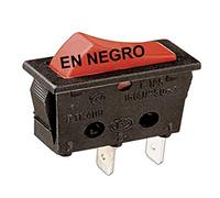 DH Pulsador negro faston