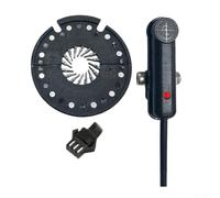DH12R - Sensor eléctrico para bicicleta PAS - Sensor de asistencia de pedal de pasillo dual de 12 imanes para bicicletas eléctricas, modelo DH12L izquierdo, carcasa ABS, cable de 100 cm, interfaz
