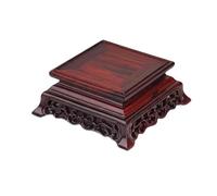 Dh2yjnbf3 Decoración del hogar Soporte de exhibición for figuras té con base madera secuoya Aplicación en interiores