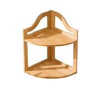 Dh2yjnbf3 Librería Estantería pequeña y Sencilla for Escritorio, Estante de Almacenamiento Esquina Dos Capas for el hogar Estante para Libros