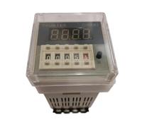 DH48J DH48J-8 DH48J-8A Contadores electrónicos preestablecidos contadores de pantalla acíclicos 0-9999 8PIN con base DC12V/24V/AC110V/220V/380V(DH48J-8,ACDC24-240V)