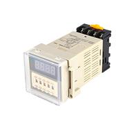 DH48S-2Z Pantalla Digital Pequeño Doble Ciclo Relé de Tiempo 0, 01 s-99 h AC110 V 220 V DC12 V 24 V Relé de tiempo