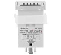 DH48S-2Z Relé Temporizador 220V 8 Pines, Temporizador de Pantalla Digital para Control de Retardo de Tiempo