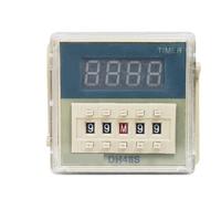 DH48S-2ZH interruptor de relé retardo tiempo DC24V 12V 0,01 S-99H99M temporizador programable LED Digital AC220V 380V SPDT(ACDC24V)