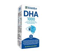 DHA 1000 - Complemento Alimenticio de Omega 3 para Salud Cerebral y Ocular - 30 Cápsulas Blandas - Ynsadiet