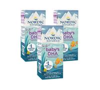 DHA para Bebés + Vitamina D3 Pack 3 x 60 ml Nordic Naturals