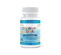 DHA para niños, 250mg Omega-3 Fresa - 90 mini cápsulas blandas