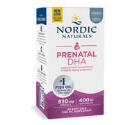 DHA Prenatal, 830mg Omega-3 + 400 UI D3 sin sabor - 90 cápsulas blandas