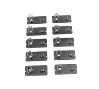 DHAEY SeroNi 10 Uds. Placa de Contacto de Resorte de conversión Positiva Negativa de batería de 24x11mm for el Resorte de la Quinta batería