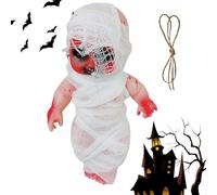 D'Halloween Effrayante - Jouet De Décoration Effrayant De 30,5 Cm, Ornement Hanté Pour Chambre À Coucher Intérieure, Salon, Exposition Extérieure Effrayante Dans La Cour De Fête Avec Costume Dé