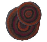Dharma Dog Karma Cat Alfombra cómoda ágata para Perros y Gatos, cómoda y Duradera, Ideal para Interiores, Modelo ágata, Color Auburn-S 45 x 45 cm