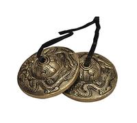 Dharma Store - Platillos de meditación tibetanos para yoga - Dragón en relieve (versión original)