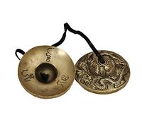 Dharma Store - Platillos tibetanos Tingsha - 6,6 cm (dragón)