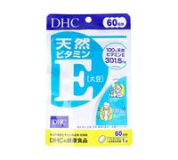 DHC - Natural Vitamin E (Soybean) 60 Days Supply - 60 tablets