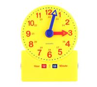 DHCHAPU Reloj de aprendizaje para niños, reloj de interacción entre padres e hijos, modelo de aprendizaje