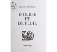 Dherbe Et De Pluie Murmures (ebook)
