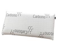 DHestia - Almohada Viscoelástica Carbono Activo Anti Malos Olores y Anti Humedades Doble Funda ViscoActive. (90 cm)