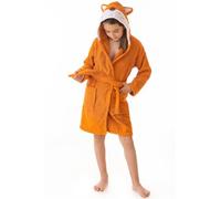 DHESTIA HOME Albornoz Infantil Niñas y Niños 100% Algodón Natural Modelo Foxy Color Único Talla 6_years