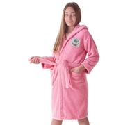 DHESTIA HOME - Albornoz Niña Algodón 100% Algodón con Capucha y Bolsillos Sea Dreams (10 a 12 años)