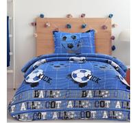 DHESTIA HOME Colcha Bouti Cosida Cama Infantil y Juvenil Modelo Fútbol Quick Color Único Talla Cama 90