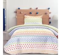 DHESTIA HOME Colcha Bouti Cosida Cama Infantil y Juvenil Modelo Marsella Color Único Talla Cama 90