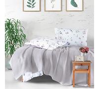 Dhestia Home - Colcha Piqué Multiusos Nido Abeja 100% Algodón Para Cama Metali de Sibiles - GRIS, 240x240 cm