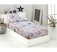 DHESTIA HOME - Edredón Ajustable Cama Nido, Litera, Cama 90 y Cama 105 Infantil y Juvenil Color Color H Talla Cama 105