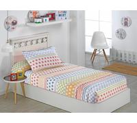 DHESTIA HOME - Edredón Ajustable Cama Nido, Litera, Cama 90 y Cama 105 Infantil y Juvenil Color Color L Talla Cama 105
