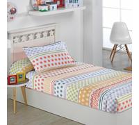 DHESTIA HOME - Edredón Ajustable Relleno de 350 gr Modelo Marsella Cama 90 y Cama 105 Color Único Talla Cama 90