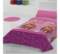 DHESTIA HOME - Funda Nórdica de La Patrulla Canina Cama 90 Paw Patrol 195010 - ÚNICO, Cama 90
